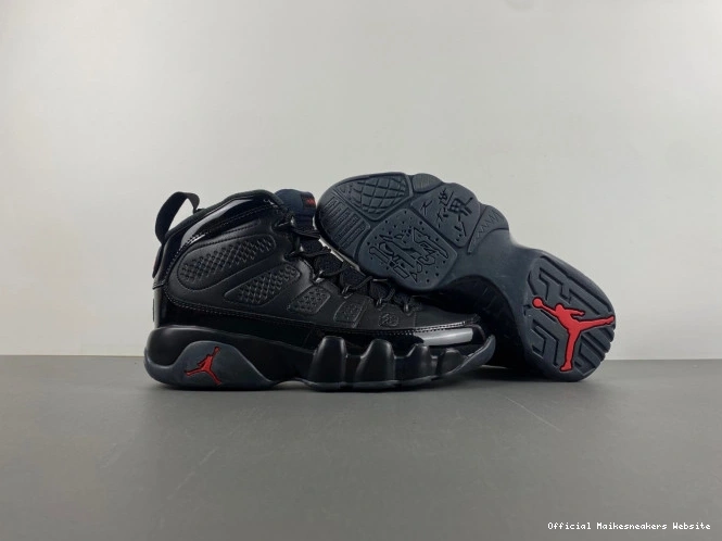 Official Maikesneakers Patent Retro 302370-014 Air Jordan Bred 9 0626